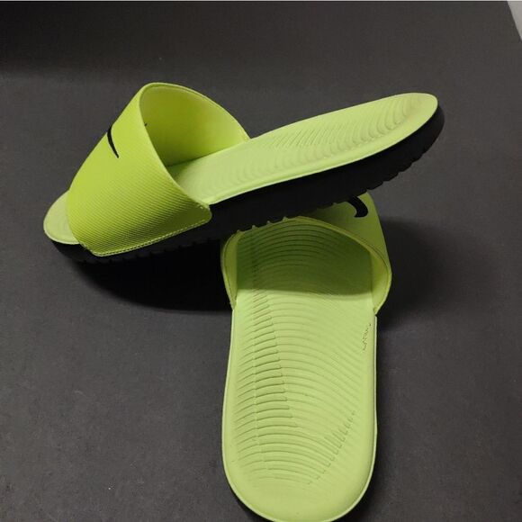 Nike Kawa Slide Slides Volt/black Sandals - Picture 4 of 6